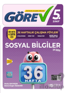 5. Sınıf Görev Sosyal Bilgiler 36 Hafta Çalışma Föyleri