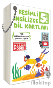 5. Sınıf Resimli İngilizce Dil Kartları