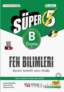 5. Sınıf Süper Fen Bilimleri Beceri Temelli Soru Kitabı (B)