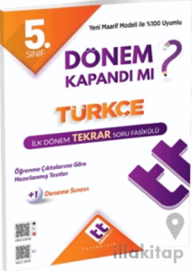 5. Sınıf Türkçe İlk Dönem Tekrar Fasikülü