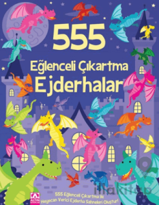 555 Eğlenceli Çıkartma - Ejderhalar