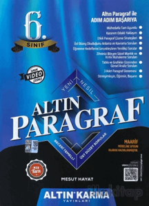 6. Sınıf Altın Paragraf
