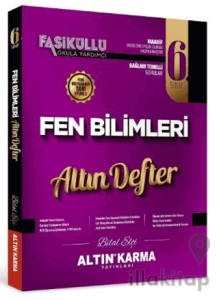 6. Sınıf Fen Bilimleri Altın Defter