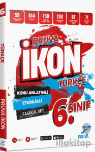 6. Sınıf İkon Türkçe Konu Anlatım Kitabı