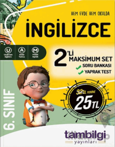 6. Sınıf İngilizce 2'li Set
