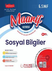 6. Sınıf Maarif Serisi Sosyal Bilgiler Haftalık 40 Deneme