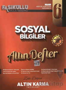 6. Sınıf Sosyal Bilgiler Altın Defter