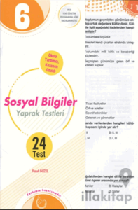 6. Sınıf Sosyal Bilgiler Yaprak Testleri