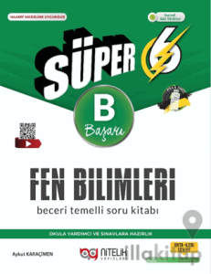 6. Sınıf Süper Fen Bilimleri Beceri Temelli Soru Kitabı (B)