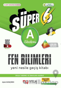 6. Sınıf Süper Fen Bilimleri Soru Kitabı Yeni Nesil (A)