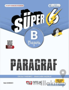 6. Sınıf Süper Paragraf B Soru Kitabı