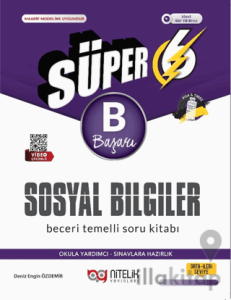 6. Sınıf Süper Sosyal Bilgiler B Soru Kitabı