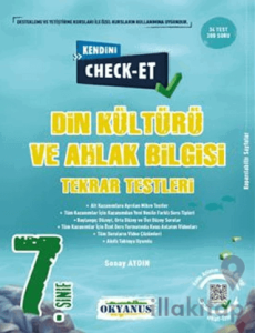 7. Sınıf Kendini Check - Et Din Kültürü Ve Ahlak Bilgisi Tekrar Testleri