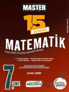 7. Sınıf Matematik Master 15 Matematik Deneme