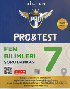 7. Sınıf Pro Pro&Test Fen Bilimleri Soru Bankası