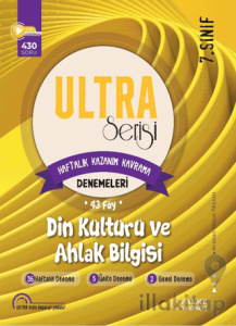 7. Sınıf Ultra Serisi Din Kültürü ve Ahlak Bilgisi Denemeleri 43 Föy