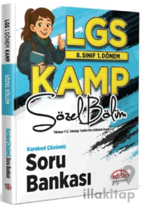 8. Sınıf 1. Dönem LGS Kamp Sözel Bölüm Karekod Çözümlü Soru Bankası