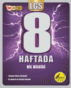 8. Sınıf 8 Haftada LGS Dil Bilgisi