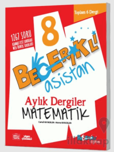 8. Sınıf Becerikli Asistan Matematik Aylık Dergiler Seti