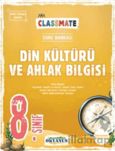 8. Sınıf Classmate Din Kültürü Ve Ahlak Bilgisi Soru Bankası