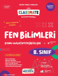 8. Sınıf Classmate Fen Bilimleri Konu Anlatım Fasikülleri