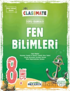8. Sınıf Classmate Fen Bilimleri Soru Bankası