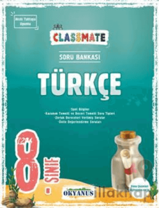 8. Sınıf Classmate Türkçe Soru Bankası