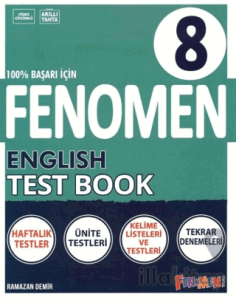 8. Sınıf Fenomen English Test Book Gama Yayınları