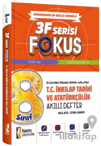 8. Sınıf Fokus T.C. İnkılap Tarihi ve Atatürkçülük Akıllı Defter