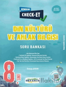 8. Sınıf Kendini Check - Et Din Kültürü Ve Ahlak Bilgisi Soru Bankası