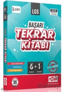 8. Sınıf LGS Başarı Tekrar Kitabı 1. Dönem 6 Fasikül 1 Deneme