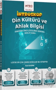 8. Sınıf LGS Din Kültürü ve Ahlak Bilgisi İntroskop Soru Bankası