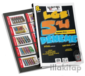 8. Sınıf LGS Tüm Dersler (Sayısal-Sözel) Tamamı Video Çözümlü 5 Deneme