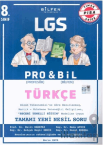 8. Sınıf LGS Türkçe PROBİL Soru Bankası