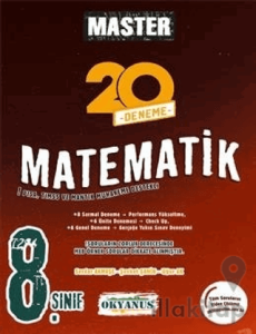 8. Sınıf Master 20 Matematik Denemesi