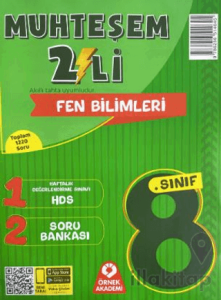 8. Sınıf Muhteşem 2'li Fen Bilimleri Seti