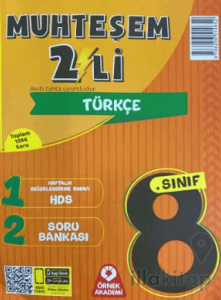 8. Sınıf Muhteşem 2'li Türkçe Seti