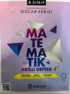8. Sınıf Oscar Serisi Matematik Akıllı Defter