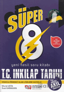 8. Sınıf Süper T. C. İnkılap Tarihi ve Atatürkçülük Yeni Nesil Soru Kitabı