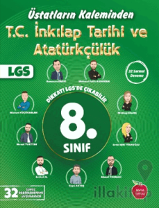 8. Sınıf T.C. İnkılap Tarihi ve Atatürkçülük Üstatların Kaleminden 32 Deneme