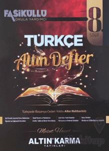 8. Sınıf Türkçe Altın Defter