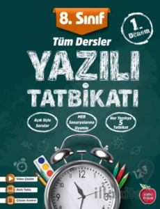 8.Sınıf Yazılı Tatbikatı 1.Dönem Tüm Dersler