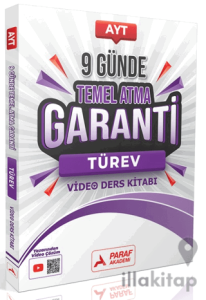 9 Günde Temel Atma Garanti Türev Video Ders Kitabı