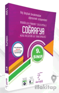9. Sınıf Coğrafya Konu Anlatımlı Soru Bankası Karekök Yayınları