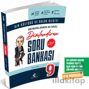 9. Sınıf Din Kültürü ve Ahlak Bilgisi Dinlendiren Soru Bankası