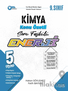 9. Sınıf Enerji Kimya Konu Özetli Soru Fasikülleri (5 Fasikül)