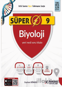 9. Sınıf Süper Biyoloji Yeni Nesil Soru Kitabı