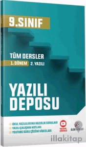 9. Sınıf Tüm Dersler Yazılı Deposu 1. Dönem 2. Yazılı