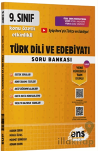 9. Sınıf Türk Dili ve Edebiyatı Etkinlikli Soru Bankası