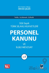 926 Sayılı Türk Silahlı Kuvvetleri Personel Kanunu ve İlgili Mevzuat (2 Cilt)